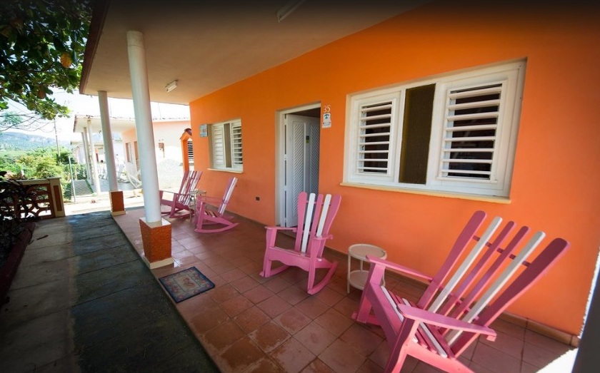 'Portal' Casas particulares are an alternative to hotels in Cuba.